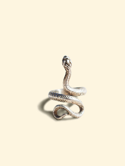 Silver Snake Ring