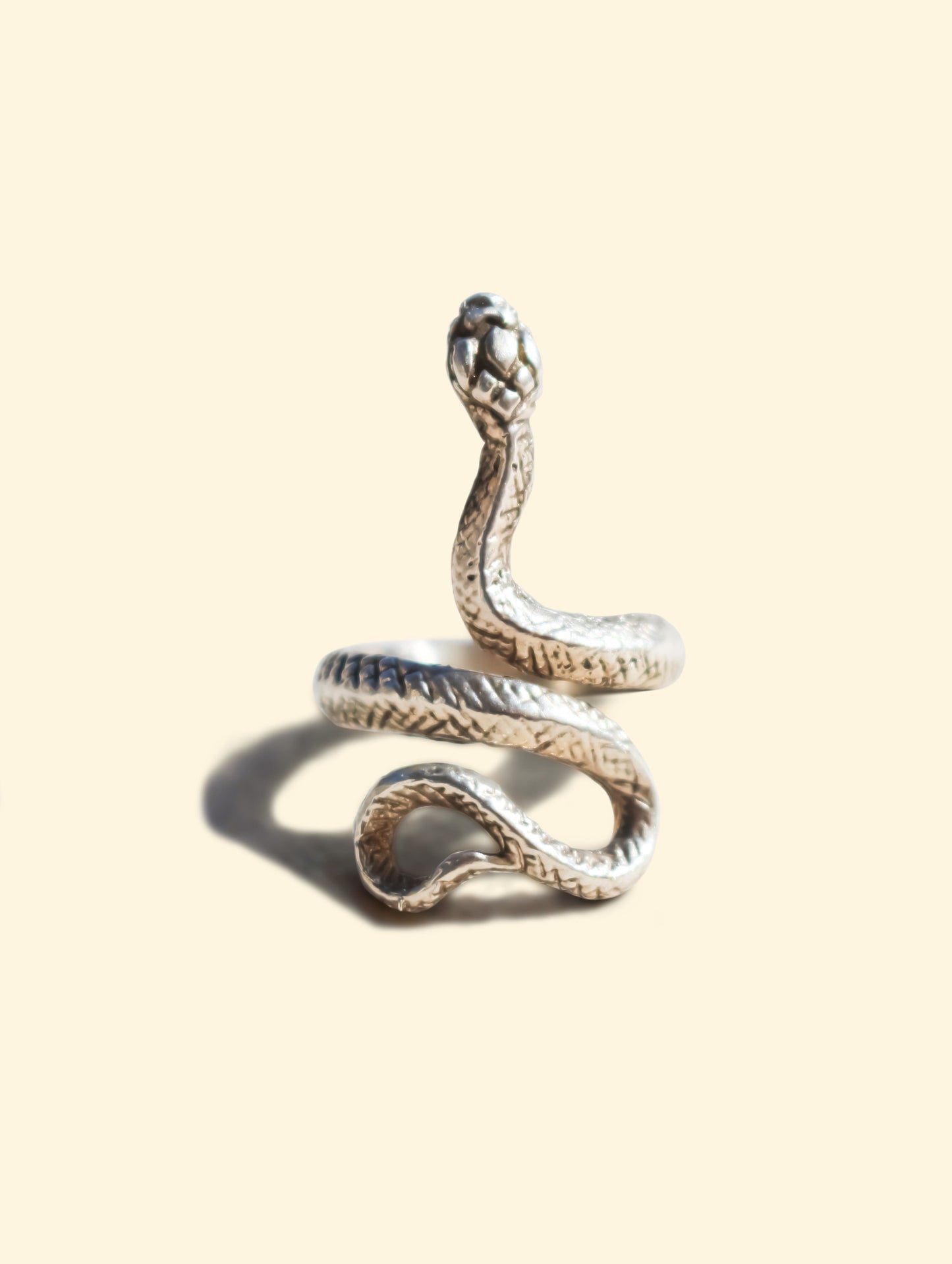 Silver Snake Ring