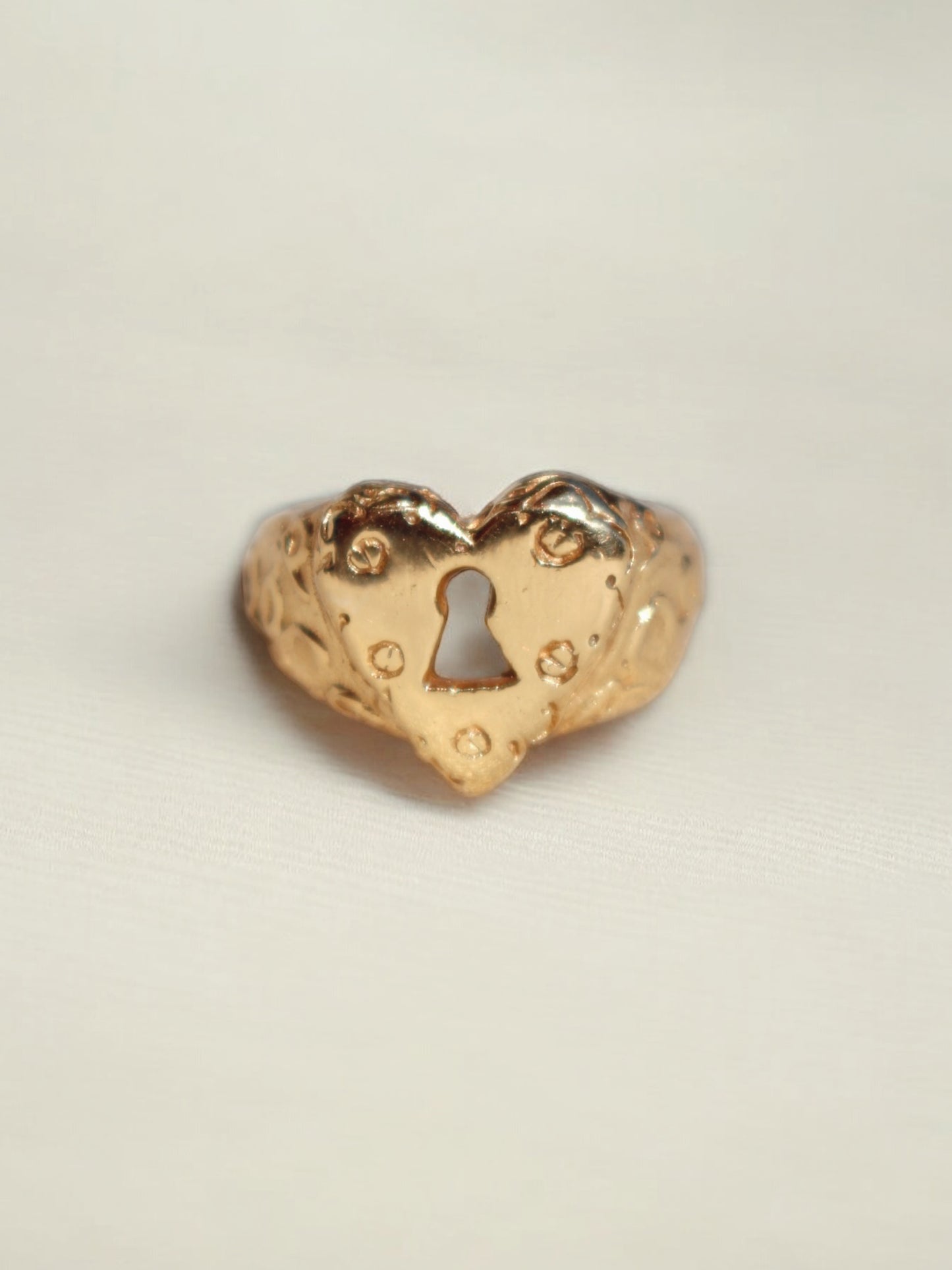 Silver Heart ring