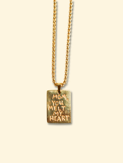 YOU MELT MY HEART Necklace