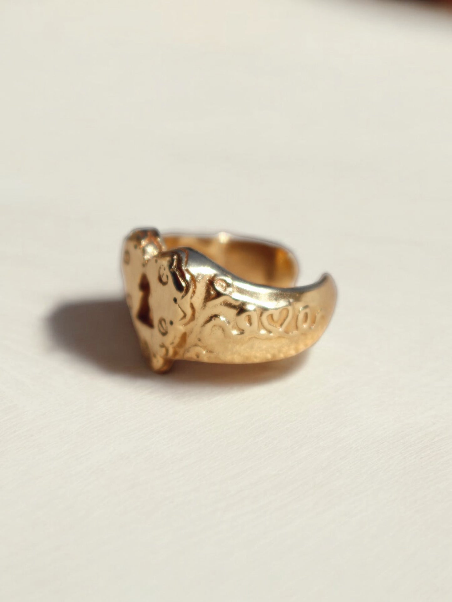 Anillo Heart fermé