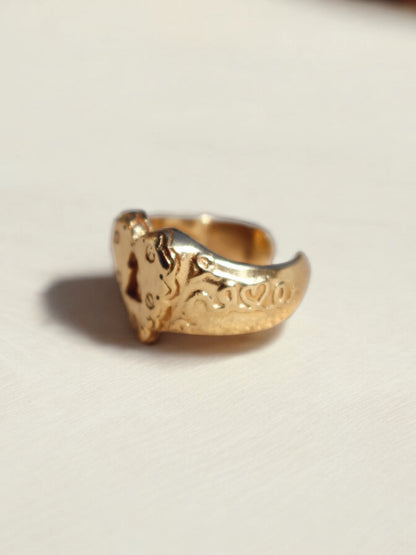 Anillo Heart fermé