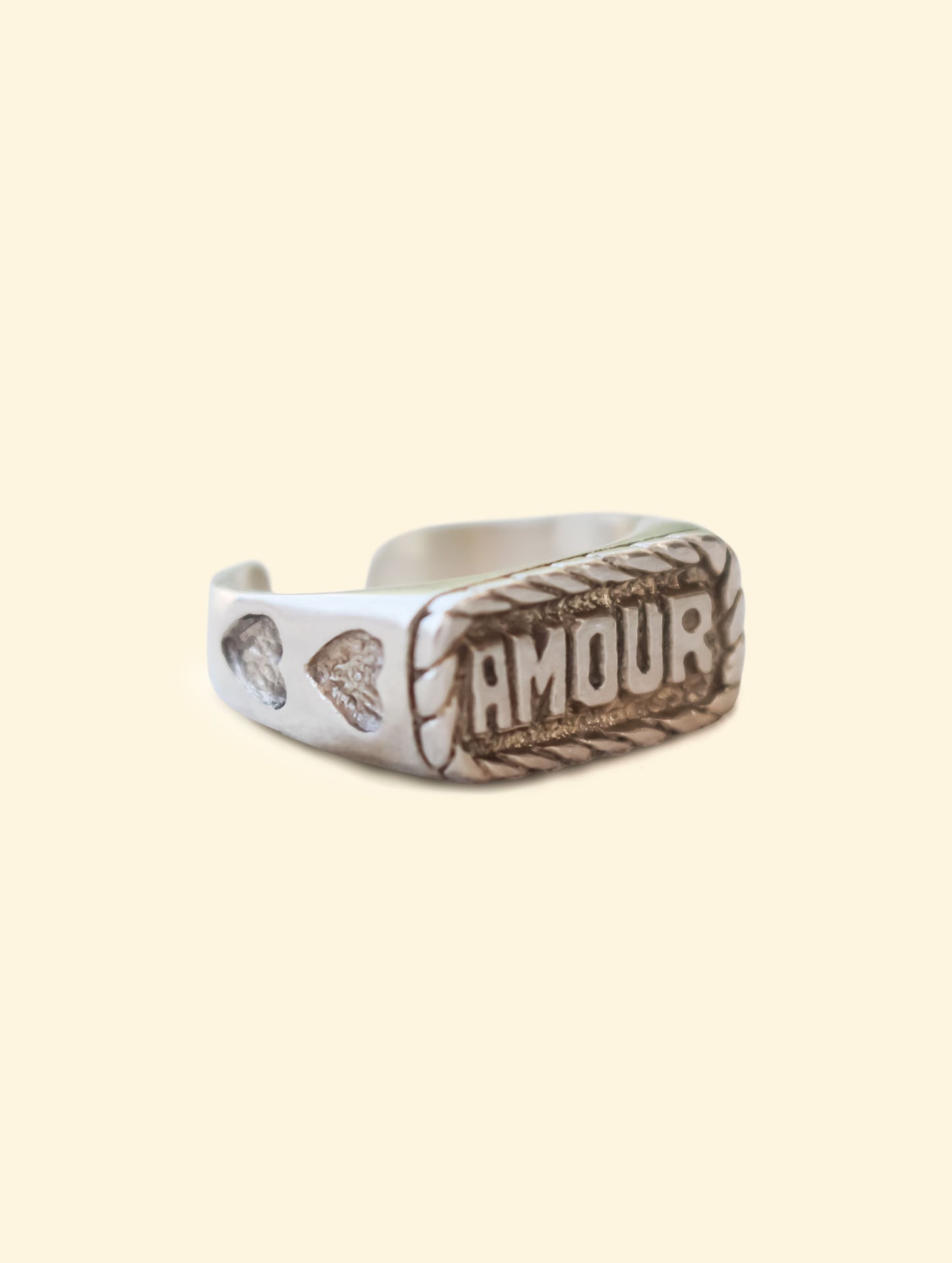 Mon Amour Silver Ring