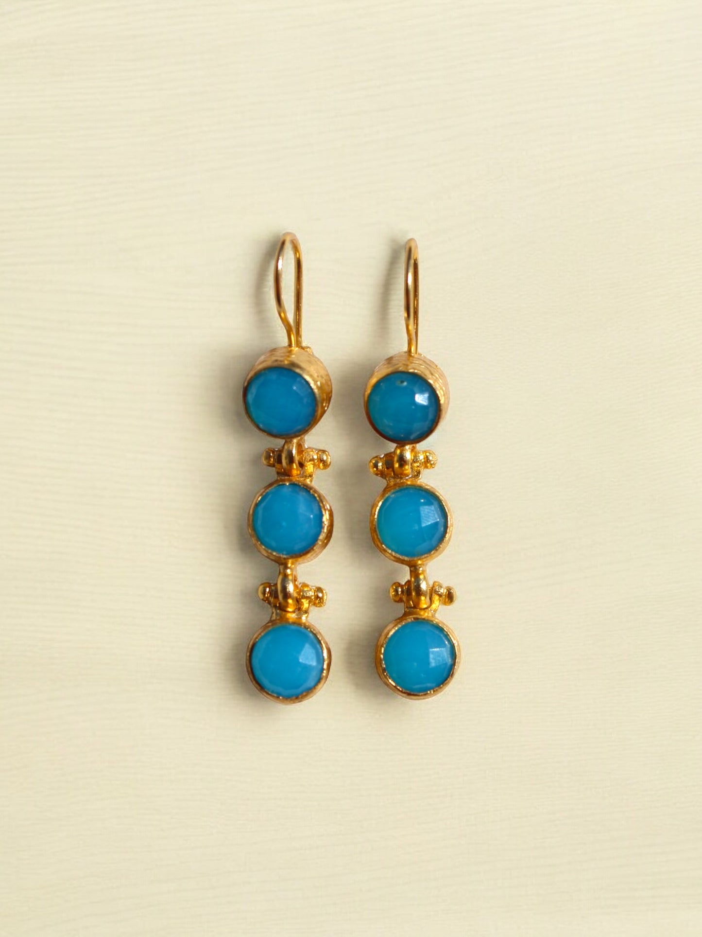 Pendientes summer trilogy blue 